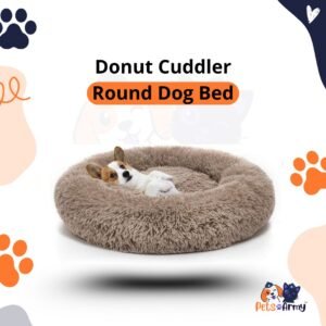 Donut Cuddler Round Dog Bed