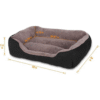 Pet Sofa Bed Firm Breathable Soft Couch