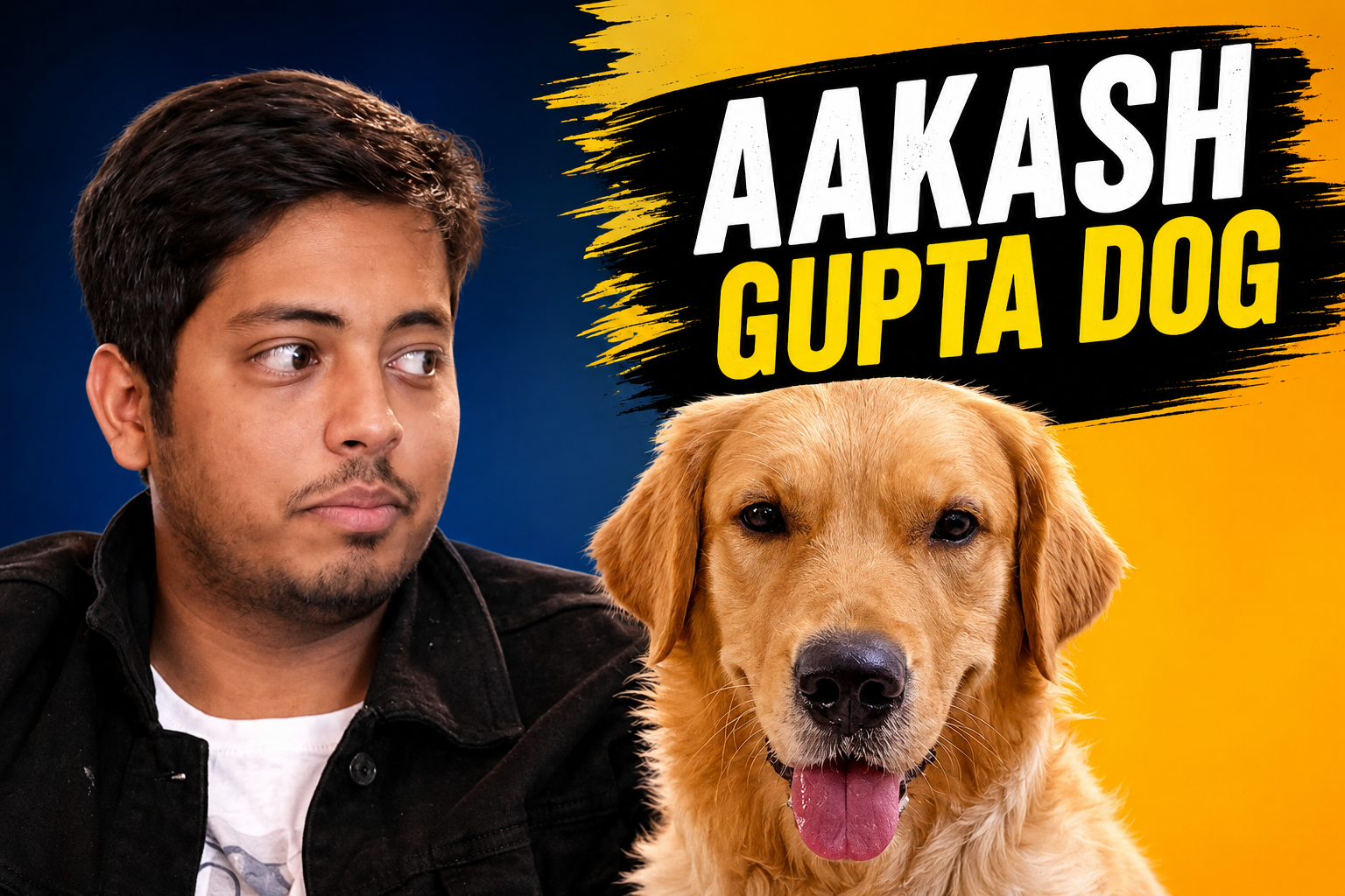 Aakash Gupta Dog