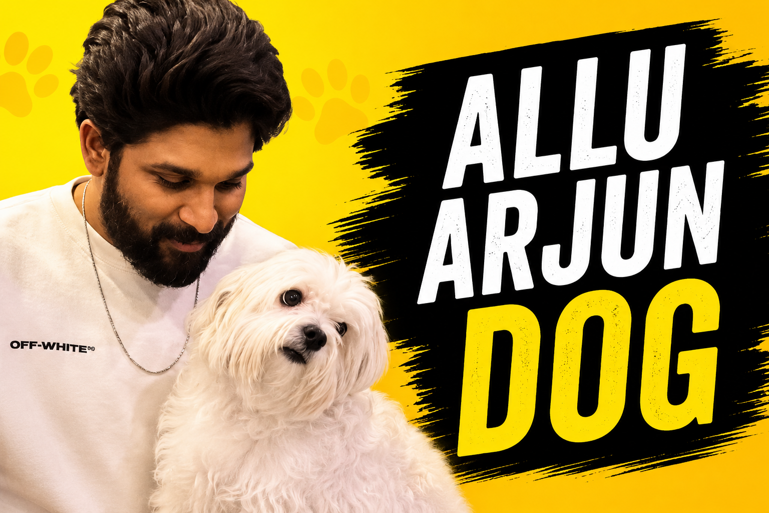 Allu Arjun Dog