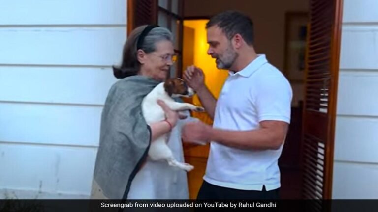 Rahul Gandhi Dog